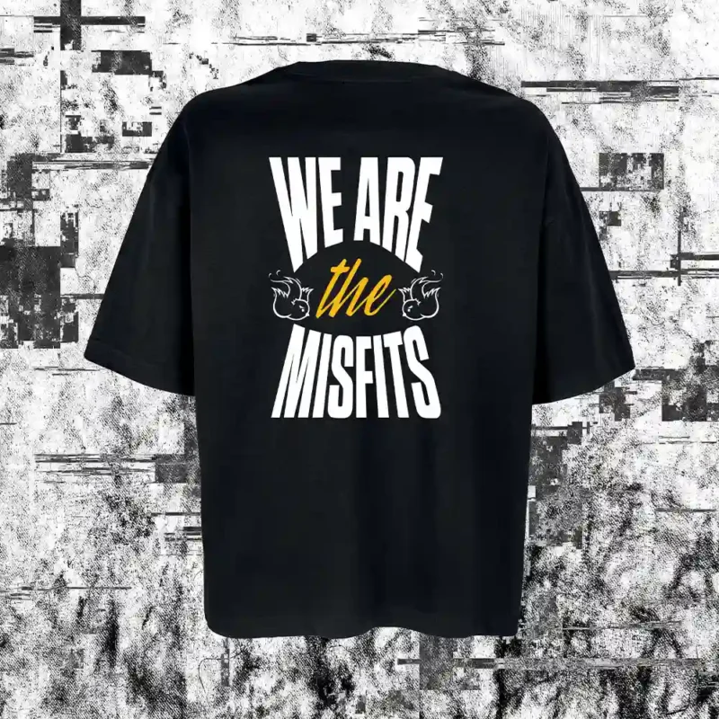 WOMEN MISFITS BLACK compressed